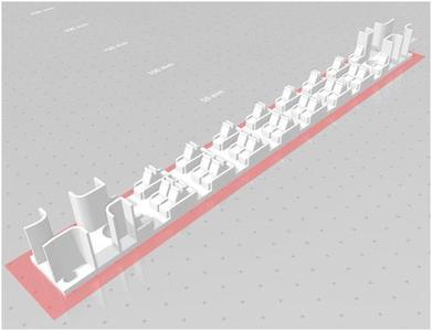 HO Interior of a 2nd class comfort car