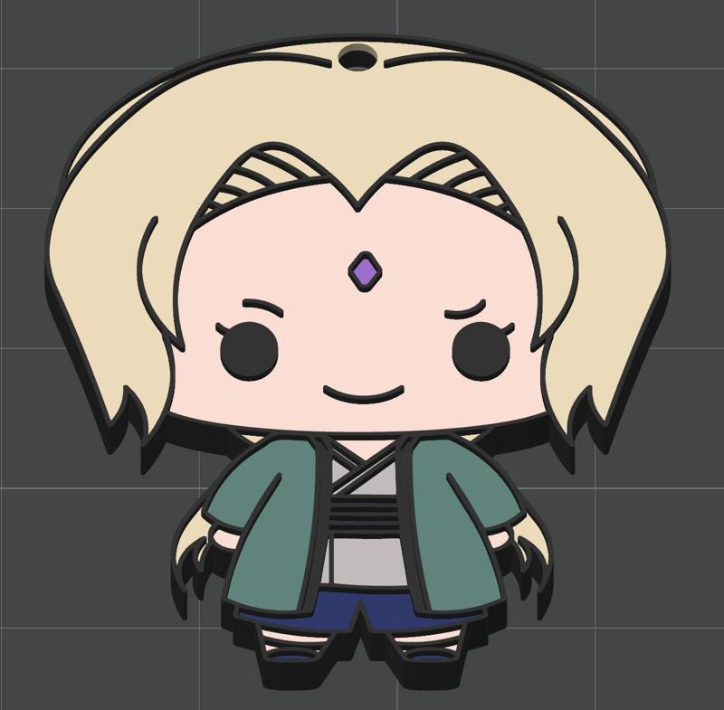 Tsunade keychain