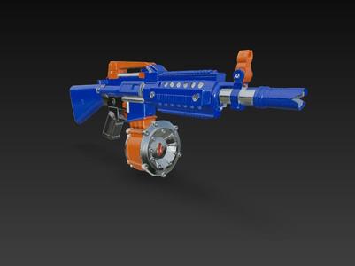 Children's Machine Gun 40 Darts