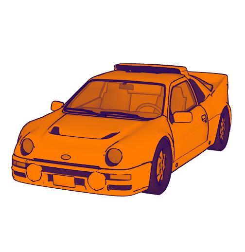 Ford RS200 Evolution