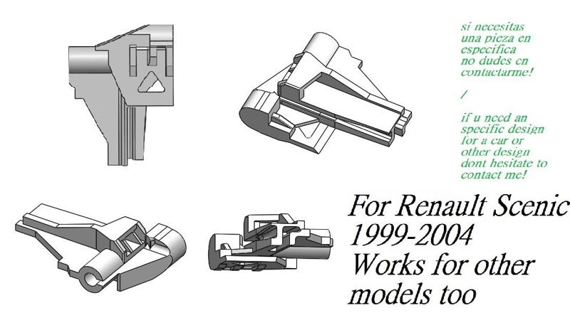 Renault Glass Lift Rail Pin