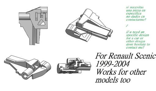 Renault Glass Lift Rail Pin
