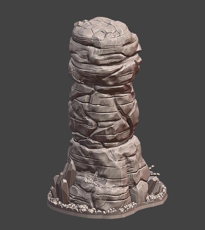 Shroudfall Terrain - Rock Needle [small]