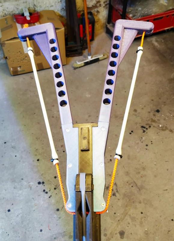 XL Arms for Sliding Legolini Slingbow