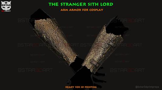The Stranger Sith Lord Arm Armor - The Acolyte Cosplay - Star wars Black Series