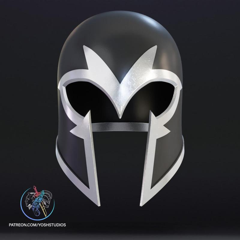 Magneto First Class Helmet 3D Printer File STL