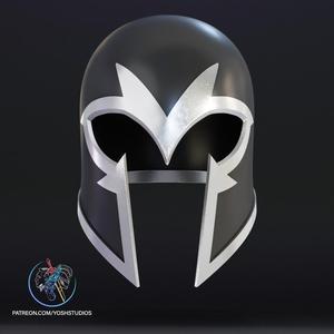 Magneto First Class Helmet 3D Printer File STL