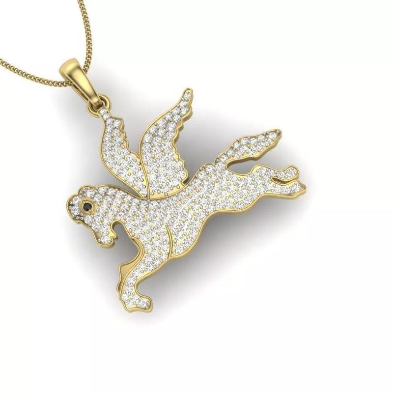 Women pendant 3dm render detail 3D