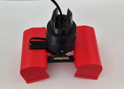 RC clamshell bucket for loading crane