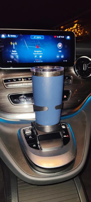 Mercedes Touch pad cup holder