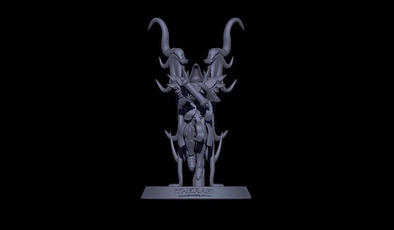 Itherael Archangel of Fate Diablo fan art