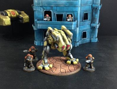 Faust Heavy Combat Drone (15mm scale)