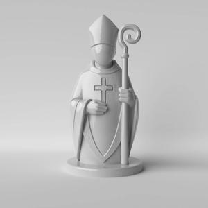 Catholic Bishop Catholic Pope Religious Sculpture