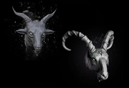Baphomet Head Pack