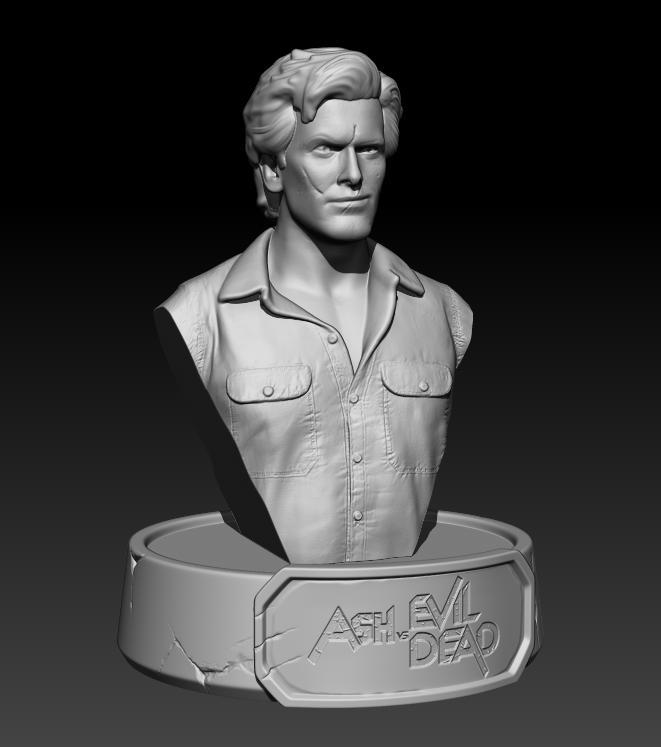 Ash vs Evil Dead Bust - Ash Evil Dead Bust