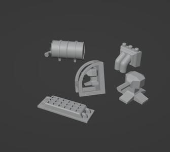 Gaslands Drop Weapon Three Set