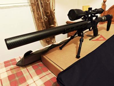 AGT VIXEN LONG 5.5 MODERATOR SUPPRESSOR SILENCER