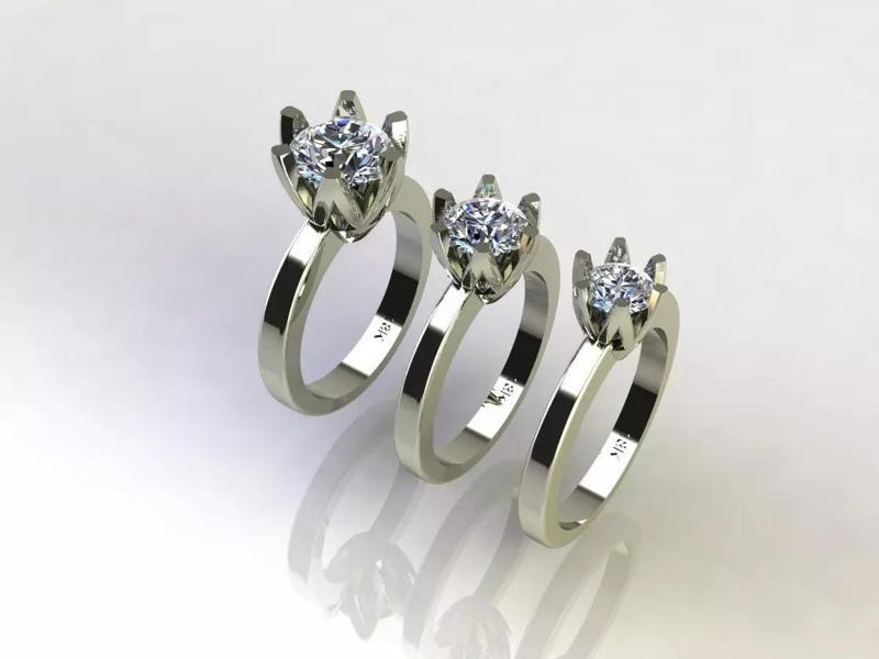 FAMOUS SOLITARY RING