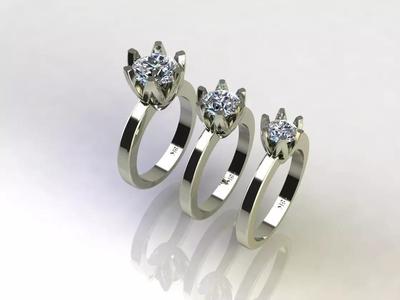 FAMOUS SOLITARY RING