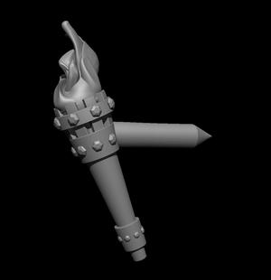 foam wall torch