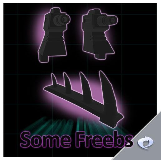 Freebs (free stuff I had laying about)