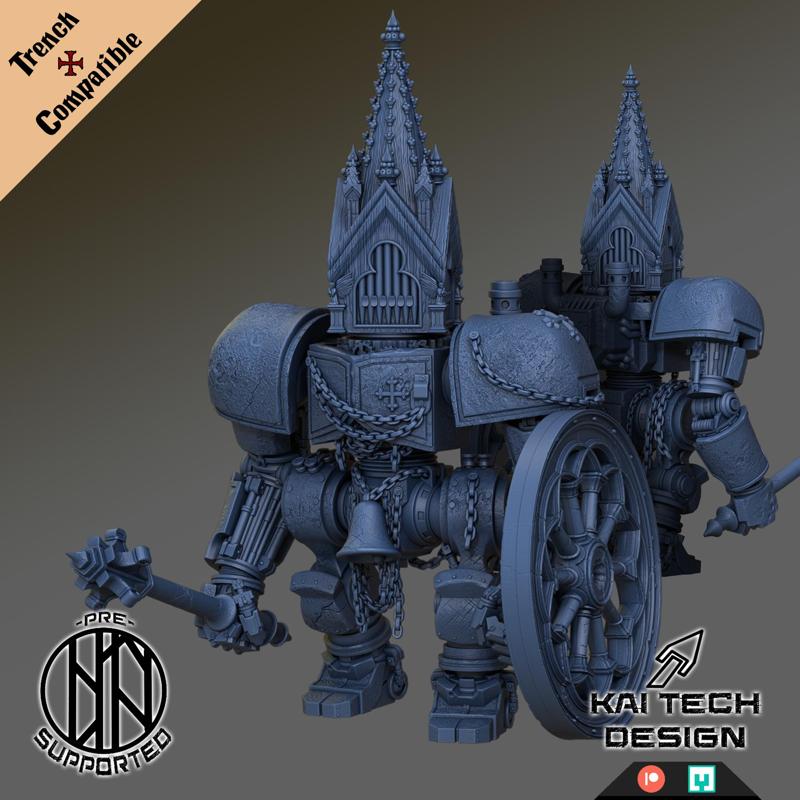 Pilgrims - Organ Shrine, titan, weapon, range, melee, trench, church