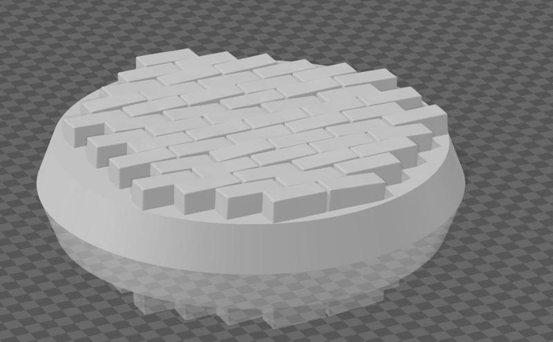 City Brick Bases 28.5x28.5mm