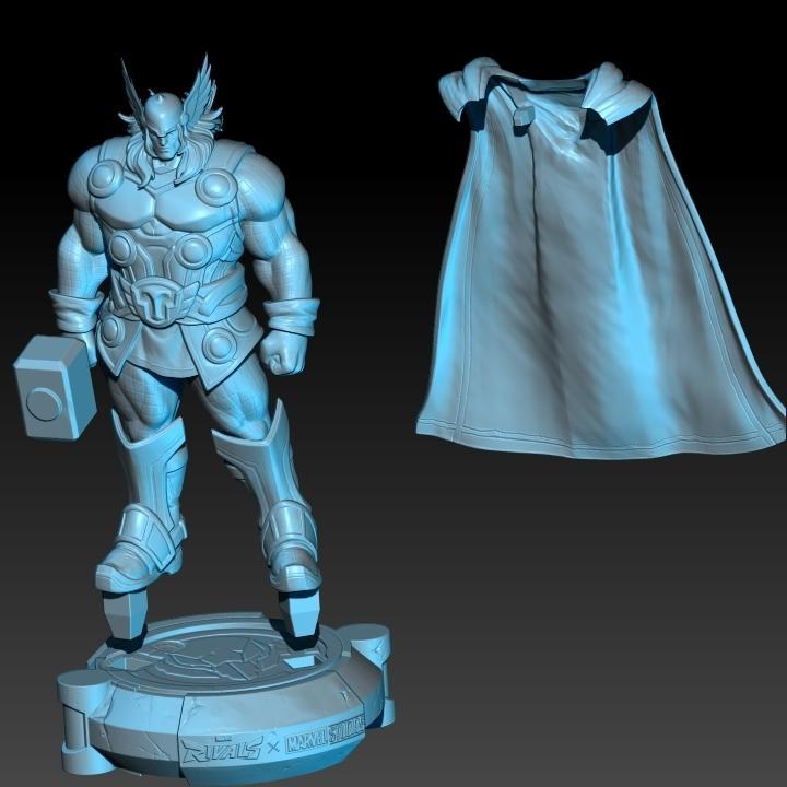 Thor - Reborn From Ragnarok-(Marvel Comics) | CARTOON FIGURE | MARVEL UNIVERSE | MARVEL RIVALS