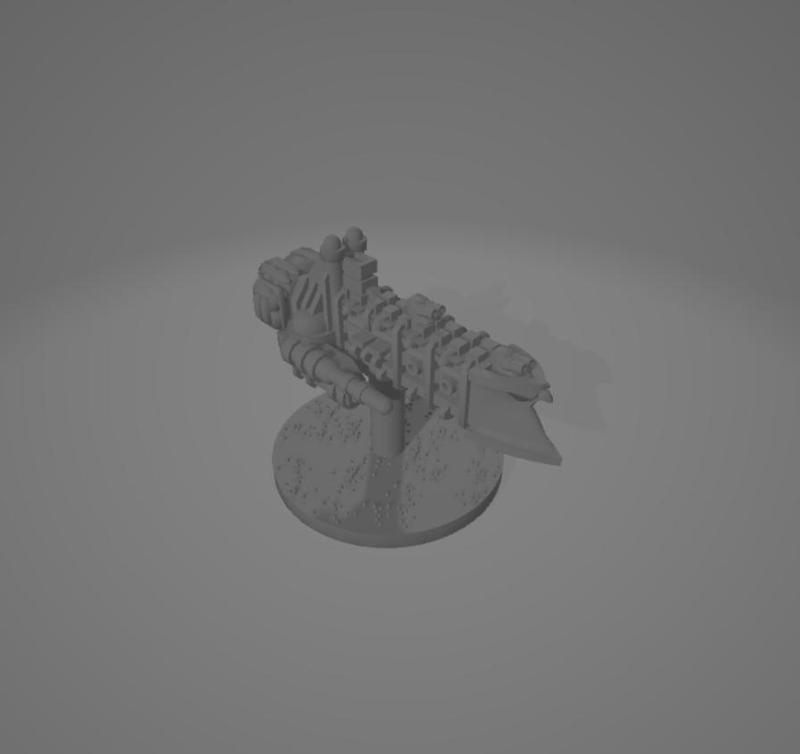 Battlefleet Gothic Imperial Cruisers with Broadsides & Assault Bays