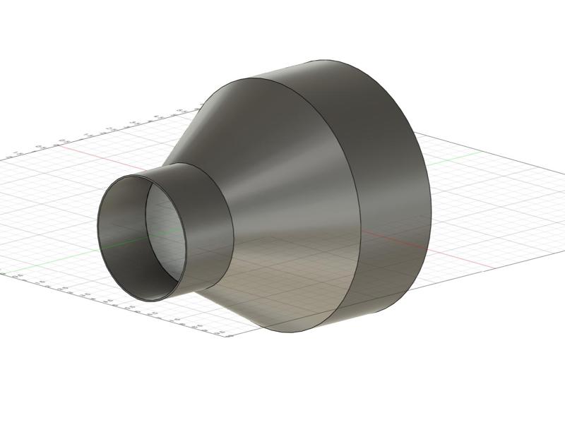 8 to 4 inch duct adapter
