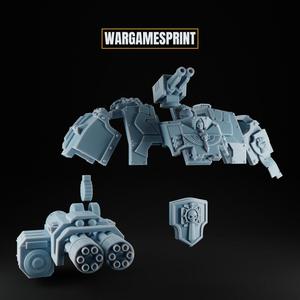 KIT DE CONVERSION Imperial - UTILISATION POP POUR LES JEUX DE SCIENCE-FICTION ALTERNATIFS DREADNOUGHT REDEMPTOR