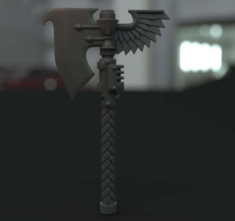 Sanguine Wood chopper