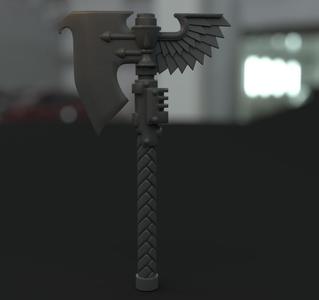 Sanguine Wood chopper