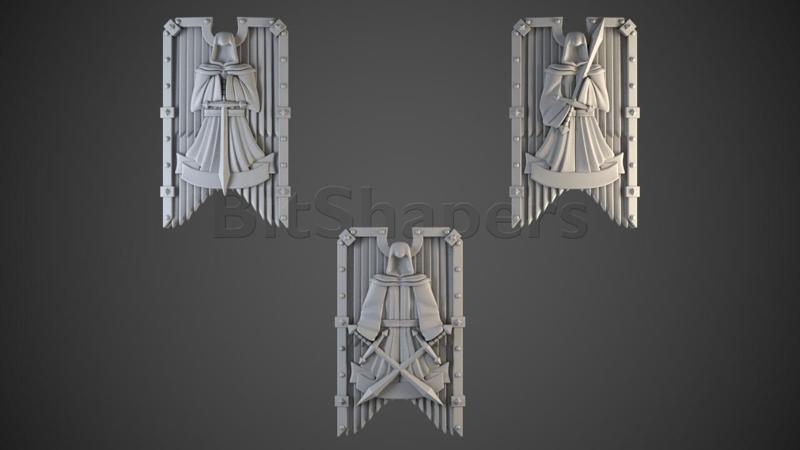 Angels of Hell Tower Shields