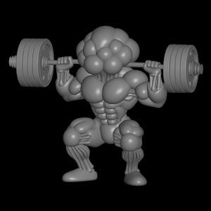 fitness broccoli design