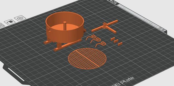Concrete mixer - Model 1/32