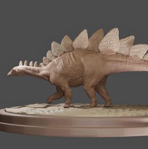 Stegosaurus stenops for 3D print