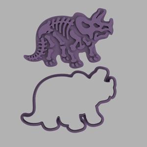 Cortador de Biscoito - Pasta Americana - Dinossauro