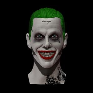 Jared Leto as Joker – 3D Printable Bust STL & OBJ