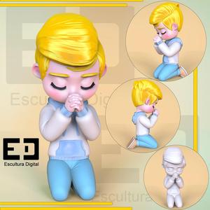 praying boy