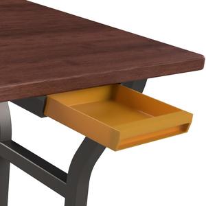 Under-Desk Storage Drawer with Slide Stop