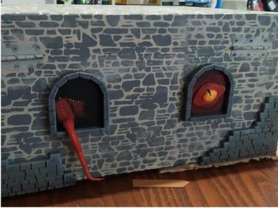 Dragon Eye and tail