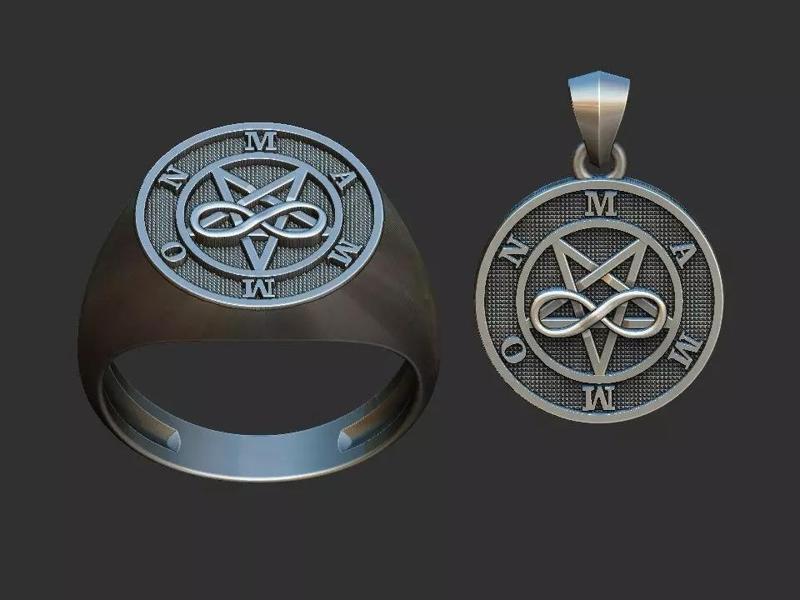 Mammon Ring and Pendant