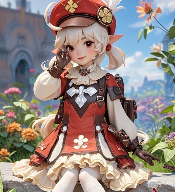 Klee: Crimson Bomber - Genshin Impact Hyper-Real Collectible