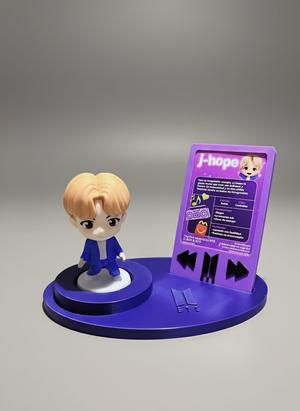 BTS booth, TinyTAN