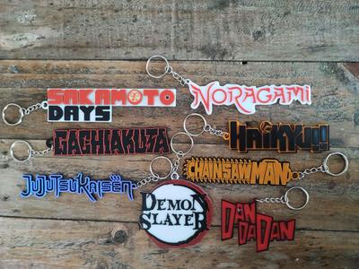 ANIME Keychains from New Gen Shonen NO AMS