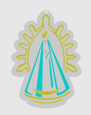 Virgin of Lujan Keychain X2