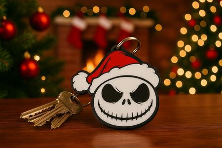 Jack Skellington christmas keychain