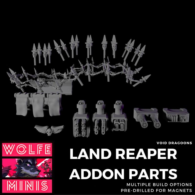 Land Reaper Upgrade Kit - Void Dragoons