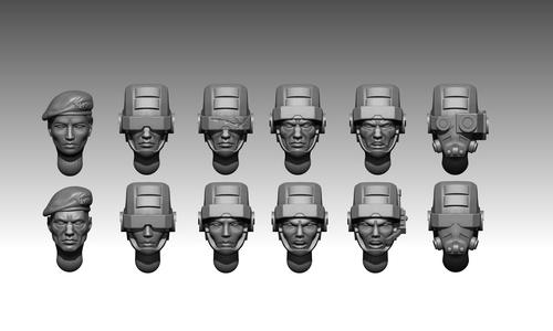 Elysium Rifles: Heads